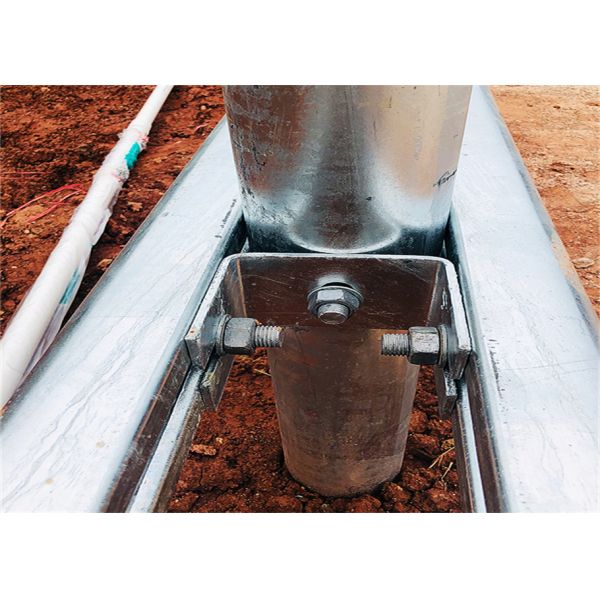 Rotate Freely Flame Retardant Roller Guardrail Oxidation Resistance