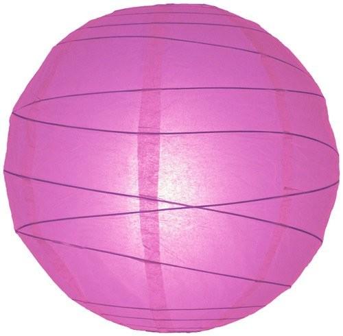 Quality Plain Colors Hanging Paper Lanterns 12" - 16" Pink Paper Lanterns for sale