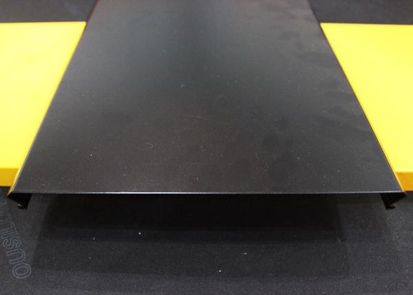 Quality Unperforated Straight Edge Decorative Drop Ceiling Aluminium Strip , Width 100mm 150mm for sale