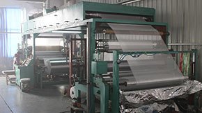 Aluminum Foil Fiberglass Fabric Cloth Al3732SA With Stickers 430g/M2 Weight