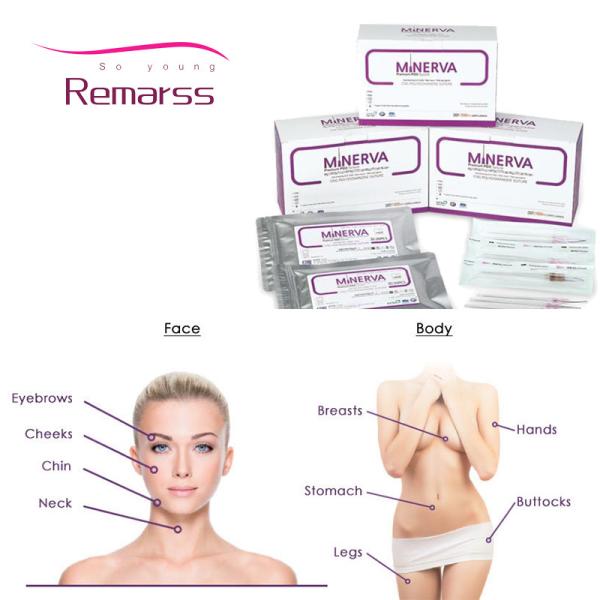 Quality famous korean brand minerva mono cog spring tornado screw cog fishbone v line for more collagen anti aging pdo thread li for sale