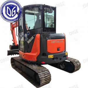 Buy cheap ZX55 5.5 Ton Used Hitachi Excavator Perfectly Competent Light Duty Operation product