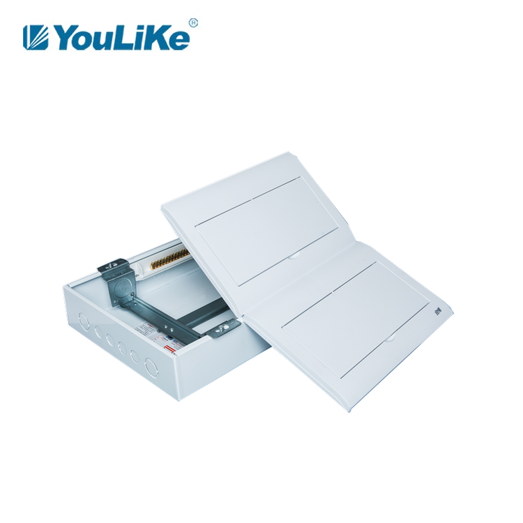 Plastic Enclosure Distribution Box Electrical Consumer Unit 26 ways For MCB Din Rail