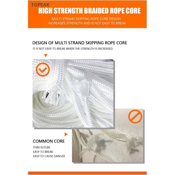 7' 8' Custom Jump Ropes Workout For Weight Loss Home