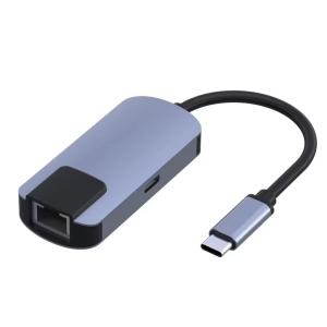 Buy cheap Data Transmission Usb Type C To Ethernet Adapter , converter type c to rj45 product