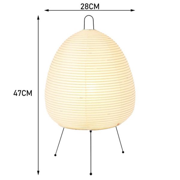Noguchi lamp Modern Japanese rice Table Lamp LED minimalist For Bar Living Room Study Decor lamp（WH-MTB-266）