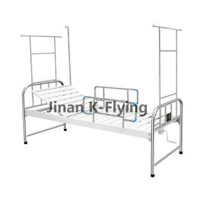 China One Crank Stainless Steel Hospital Bed 200*90*50cm on sale