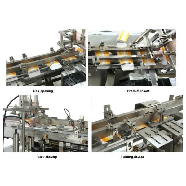 High Speed Servo Horizontally Carton Multi-Function Automatic Horizontal Food Snack Granule Bag Cartoning Machine