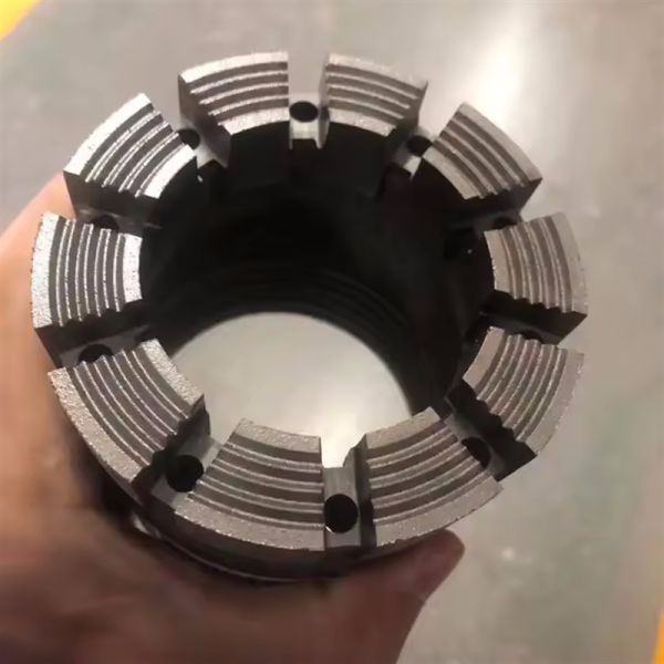 AQ BQ NQ HQ PQ Impregnated Diamond Core Bits For Exploration Wireline Drilling