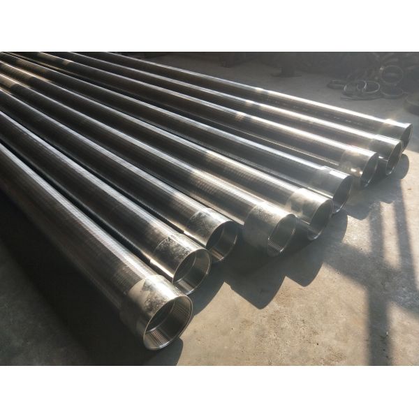 Male Threaded 6-5/8" Stainless Steel Johnson Wire Screen