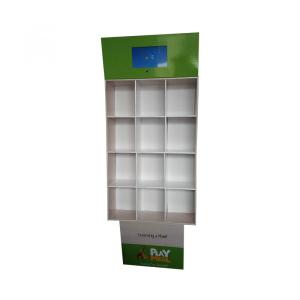 Buy cheap Plastic Hooks 4C CMYK 350g CCNB Cardboard Counter Display product