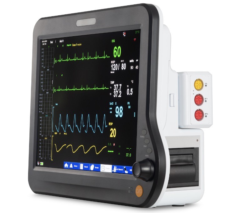 Portable Vital Signs Monitor Machine With ECG SPO2 NIBP Temp