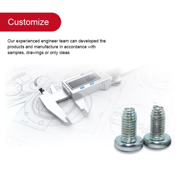 Galvanized DIN 7500 Cross Recessed Pan Head Thread Rolling Screws
