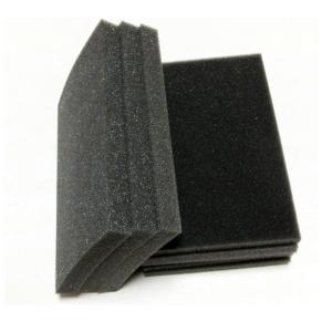 China Durable PU Foam Sponge , Soft PU Foam Sheet Elastic Black / White on sale