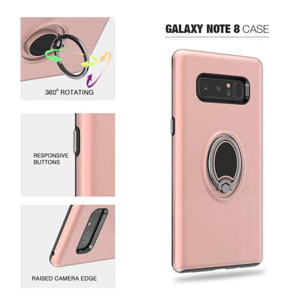 Custom Carbon Fiber Mobile Phone Case With Embossed Logo For Sumsang Note 8