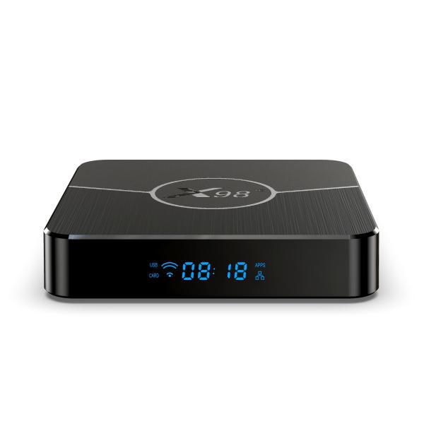 Quality 4k 8k 4GB 32GB IPTV Set Up Box Black Android 11 IPTV Box Customized for sale