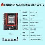 X99 Computer Motherboard LGA 2011-3 For Xeon 2680V3 CPU 16GB DDR4 M-ATX NVME M.2