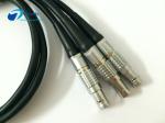 Custom Cable Assembly Service 3 Pin Fischer To 0B 2 Pin Lemo For Bartech /