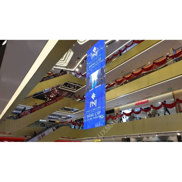 High Brightness Transparent LED Screen Retail Store Advertising Solution OEM