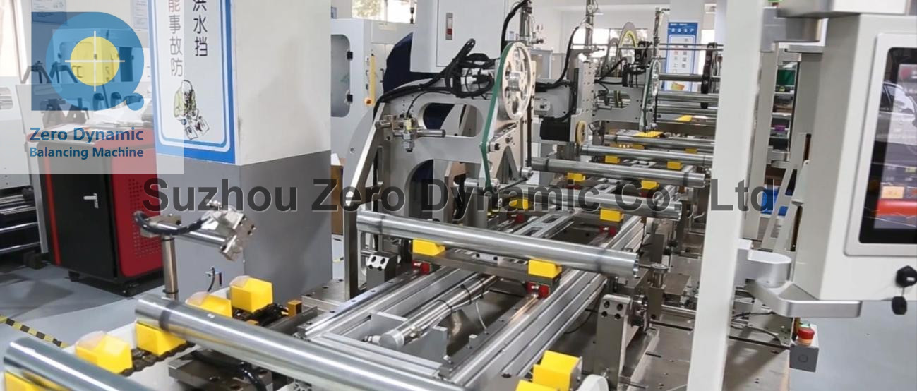 Customized Treadmill Running Machine Roller Balancing Machine With Transmission Line Welding Correction