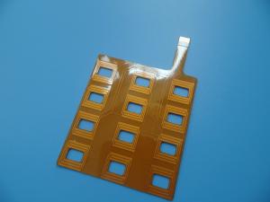 Buy cheap Flexible PCB Built On Polyimide Flex With Laser Cut FPC product