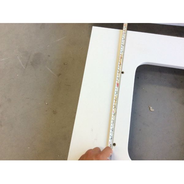 White Engineered Quartz Stone Countertops Solid Surface Thickness 2cm 3cm