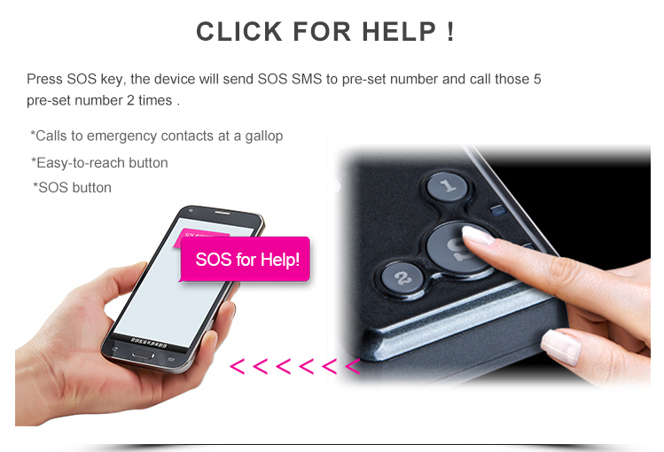 Rf-v18 gsm gprs mobile phone call location tracker and sos communicator
