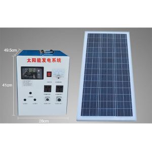 Buy cheap Polysilicon Portable Solar Power Systems100A 1500W For Camping product