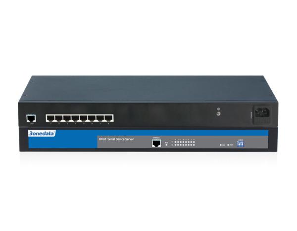 Quality Rack Mounting 8 Port Serial Device Server 85~265VAC Input Power 3 Years Warranty for sale