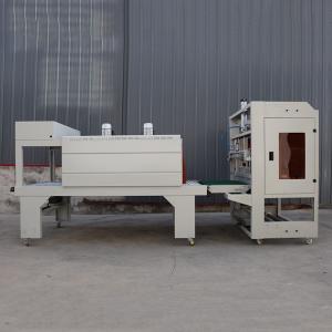 China PLC Control Semi Automatic Shrink Wrap Machine POF Film Multi Function Packing Machine on sale