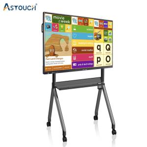 Buy cheap Teaching Interactive Whiteboard Screen Black Interactive Smart Panel RoHS product