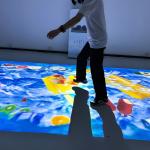 Mobile All-in-One Floor Projection Machine 4000 Lumens