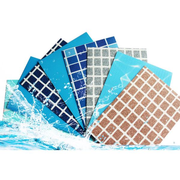 Quality Coated PVC Pool Liner With Cleartarpaulin Pattern Temperature Resistant Tarpaulin Installation for sale