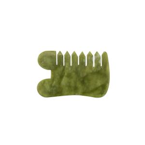 Darken Green Jade Massaging Comb Scraping Gua Sha