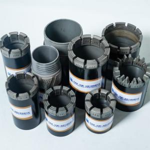ISO Taper Profile Impregnated Diamond Core Drill Bits For Wire Line Drilling