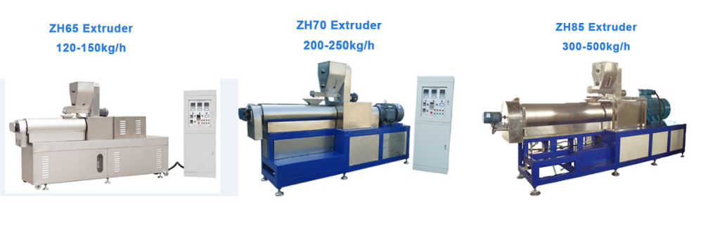 Screw material Alloy steel 38CrMoAl 1500 KG Automatic Cat Dog Pet Food Making Machine