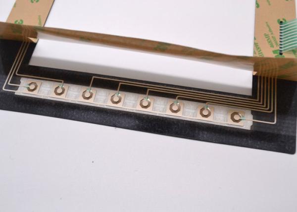 Quality PET Clear Window Backlit Membrane Switch Embossed for sale