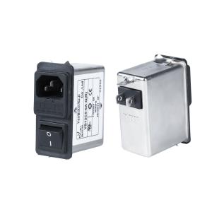 Buy cheap Power Entry Module Filter 6A Three In One IEC Inlet Filter For Power Supply product
