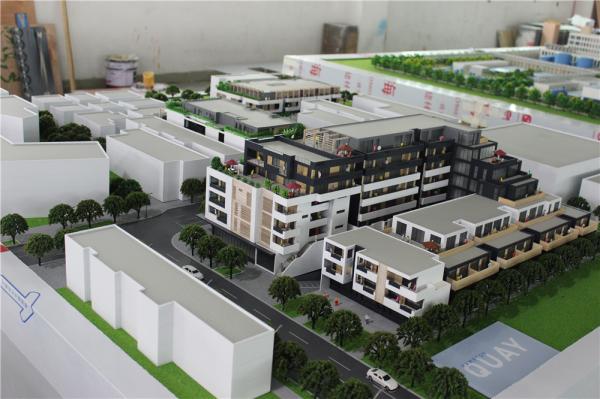 Quality Advertising Use Residential Building Model With LED Lighting System for sale