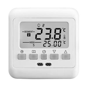 China New Digital Thermostat Weekly Programmable 16A Floor Heating Thermostat Room Temperature Controller Thermometer on sale