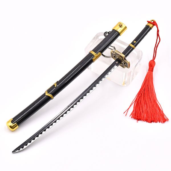 Environmentally friendly Metal Custom Keychains Kanata Cosplay One Piece Yubashiri Game Model Keychain