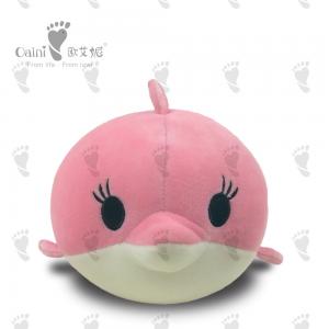China PP Cotton Mascot Stuffed Toys 26cm Child Friendly Dolphin Stuffed Animal on sale
