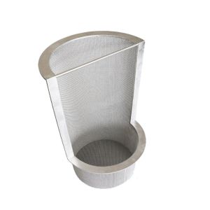 Buy cheap 1500m Stainless Steel Basket Strainer For Oil Filtration product