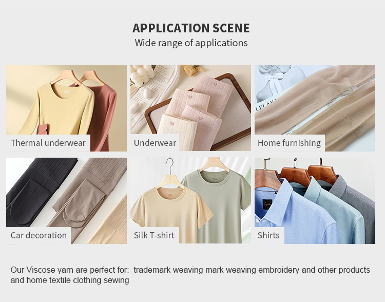 16S Spun 100% Tenacity 300D Fancy Knitting Thread Viscose Yarn 30F 3226S/1 30S/1