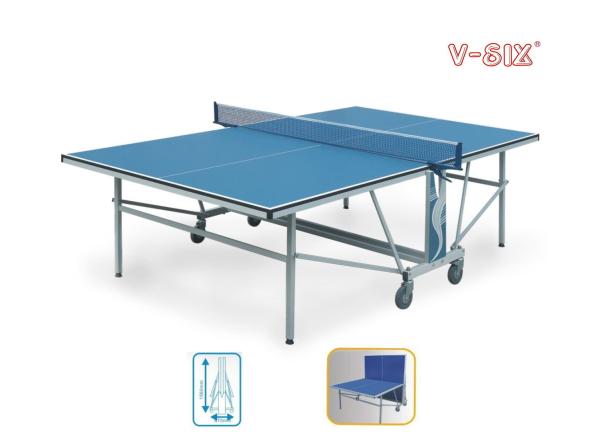 Quality Easy Installation Foldable Table Tennis Table Double Folding For Physical Training for sale