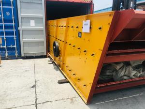 China Round Ultrasonic Sand Vibrating Screening Machine 18.5Kw 3YK1848 With Mn Steel Net on sale