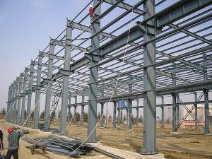 Buy cheap Customized Pre Engineered Building H Columns &amp; Beams Main Structure product