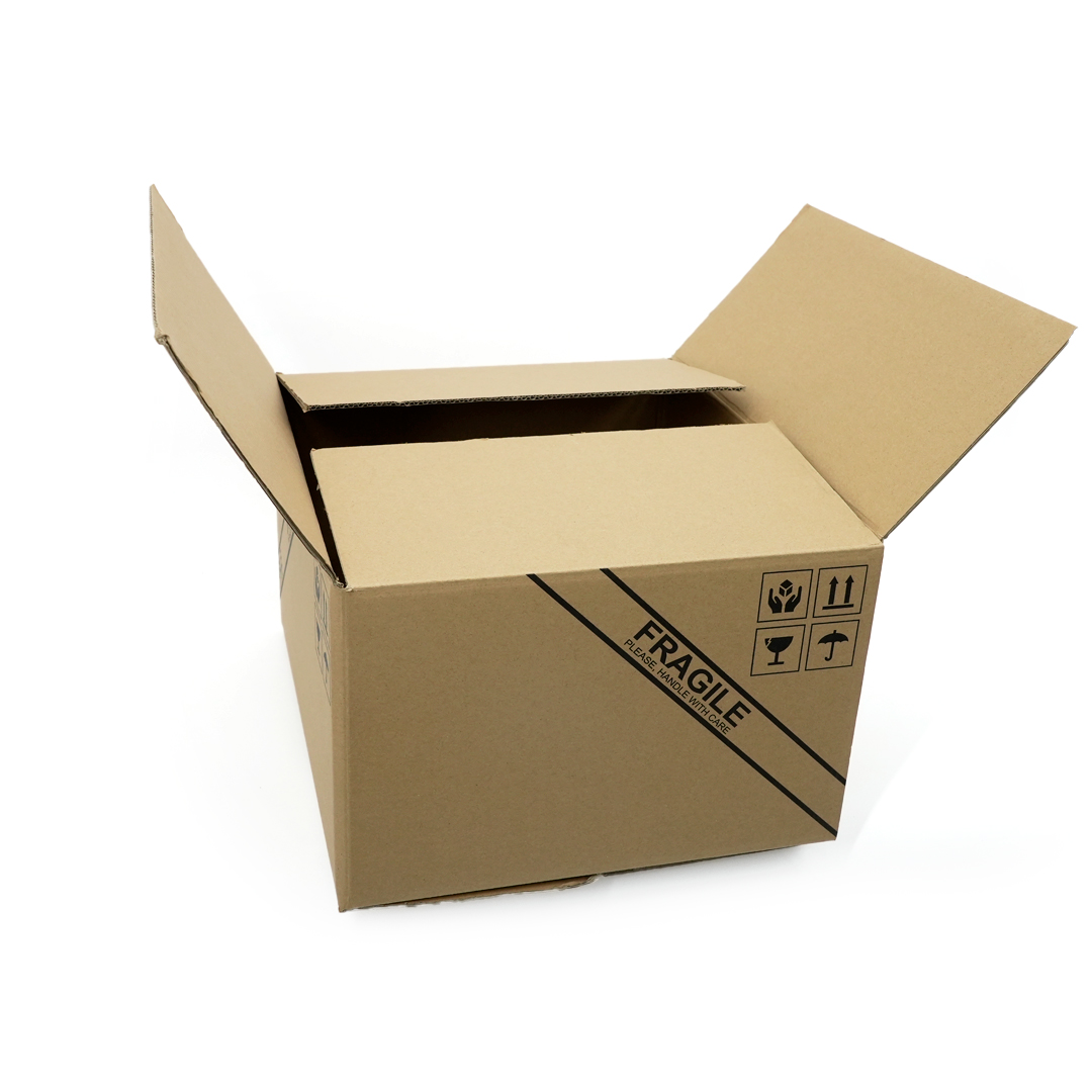 Custom Logo Folding Corrugated Board Box Cardboard Moving Packing Boxes