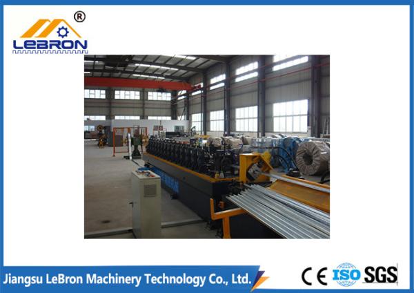 Quality PLC System C Z Purlin Roll Forming Machine / Steel Channel Roll Forming Machine 8 Tons for sale