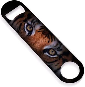 China 65*12mm Creative Personalised Metal Bottle Opener Custom Stainless Steel Bottle Opener Keyring on sale